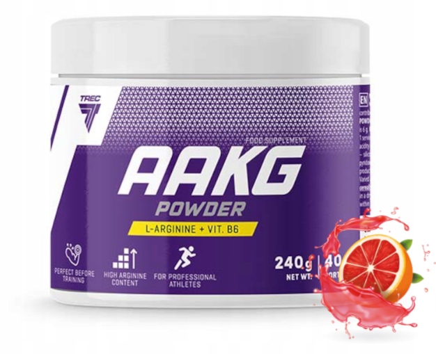 Odżywka przedtreningowa Trec Nutrition arginina proszek 240 g 240 ml orange - obrazek 2