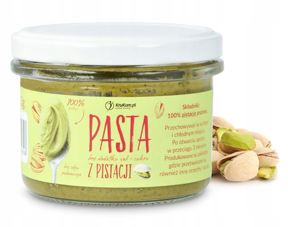 Pasta pistacjowa KruKam 150 g - obrazek 10
