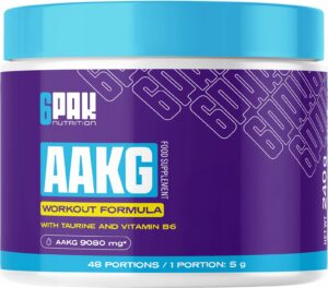AAKG Premium AŻ 48 PORCJI Mocna Przedtreningówka L-Arginina POMPA MIĘŚNIOWA