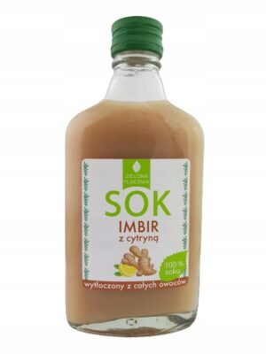 Sok imbirowy z cytryną Zielona Tłocznia 200 ml