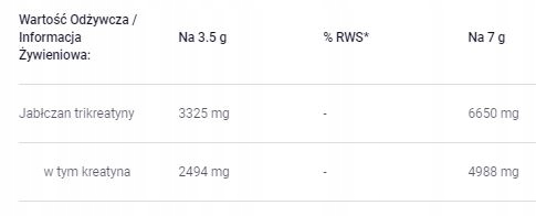 Kreatyna proszek ananasowy Trec Nutrition 250 g - obrazek 5