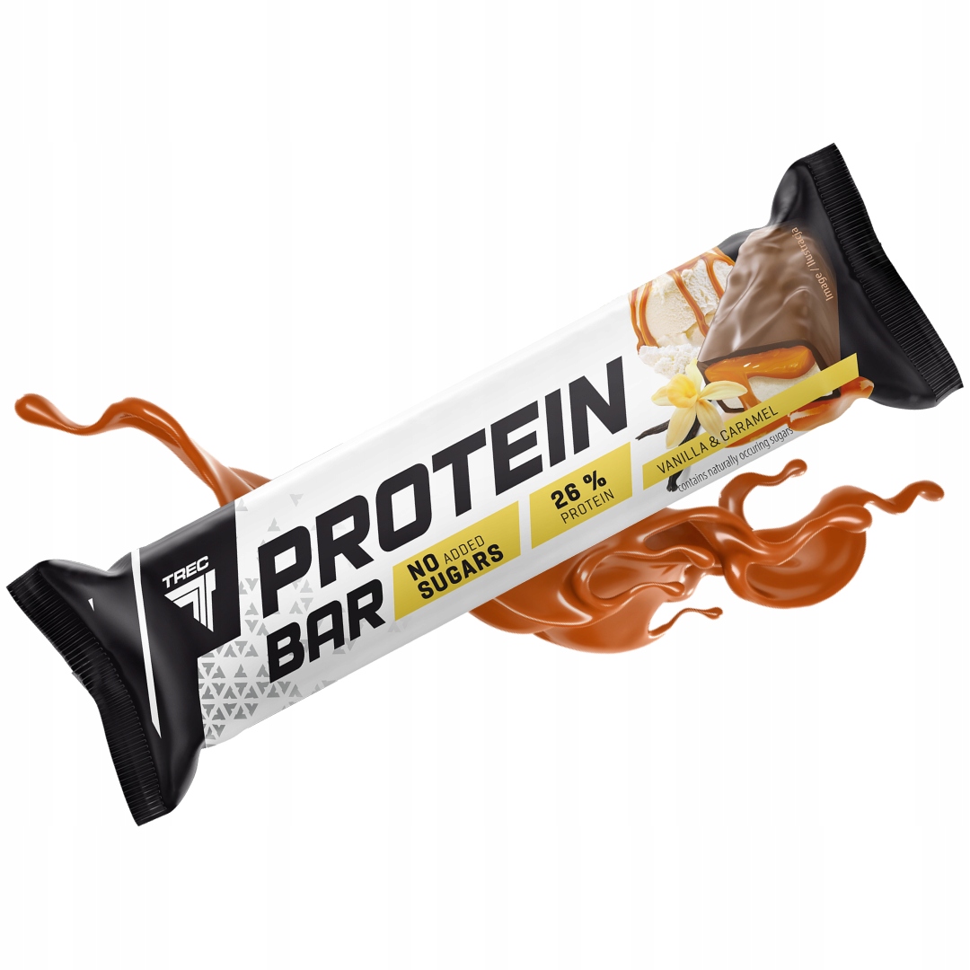 Baton proteinowy Trec Nutrition karmelowo-waniliowy 49 g