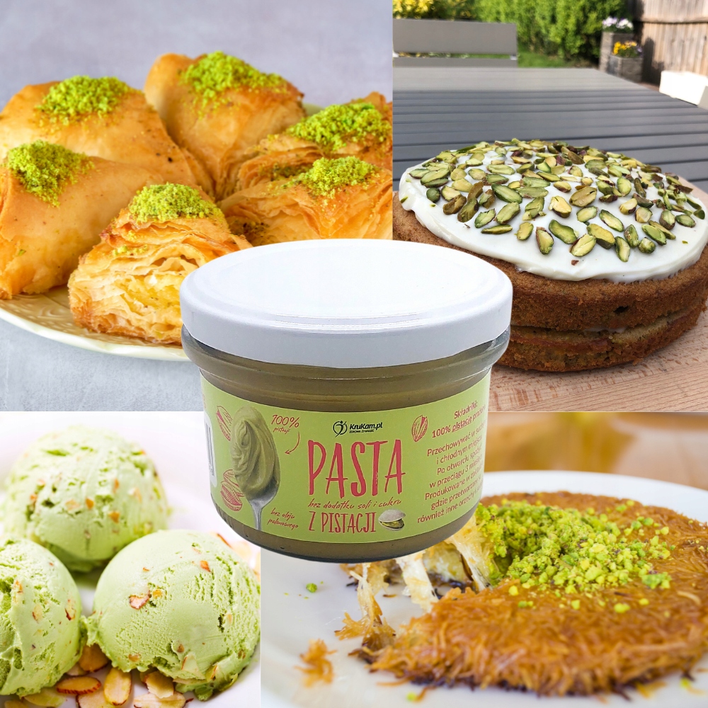 Pasta pistacjowa KruKam 150 g - obrazek 4