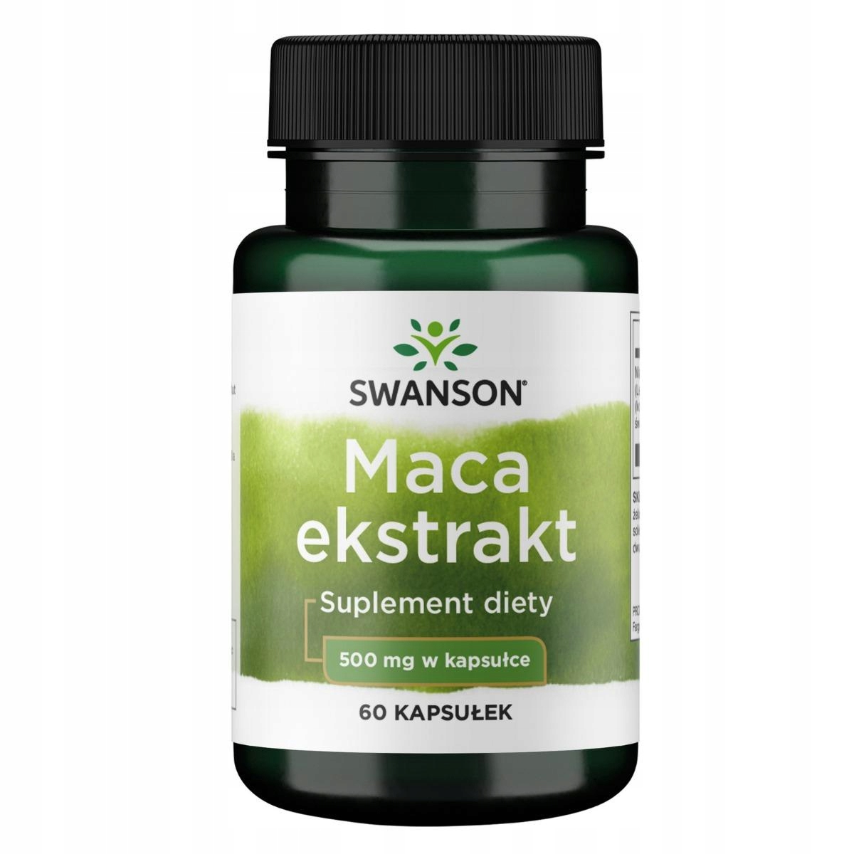 Swanson Maca ekstrakt 500 mg 60 kapsułek - obrazek 2
