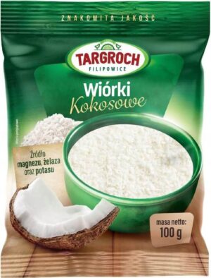 Kokos Wiórki kokosowe 100 g - Targroch 100 g