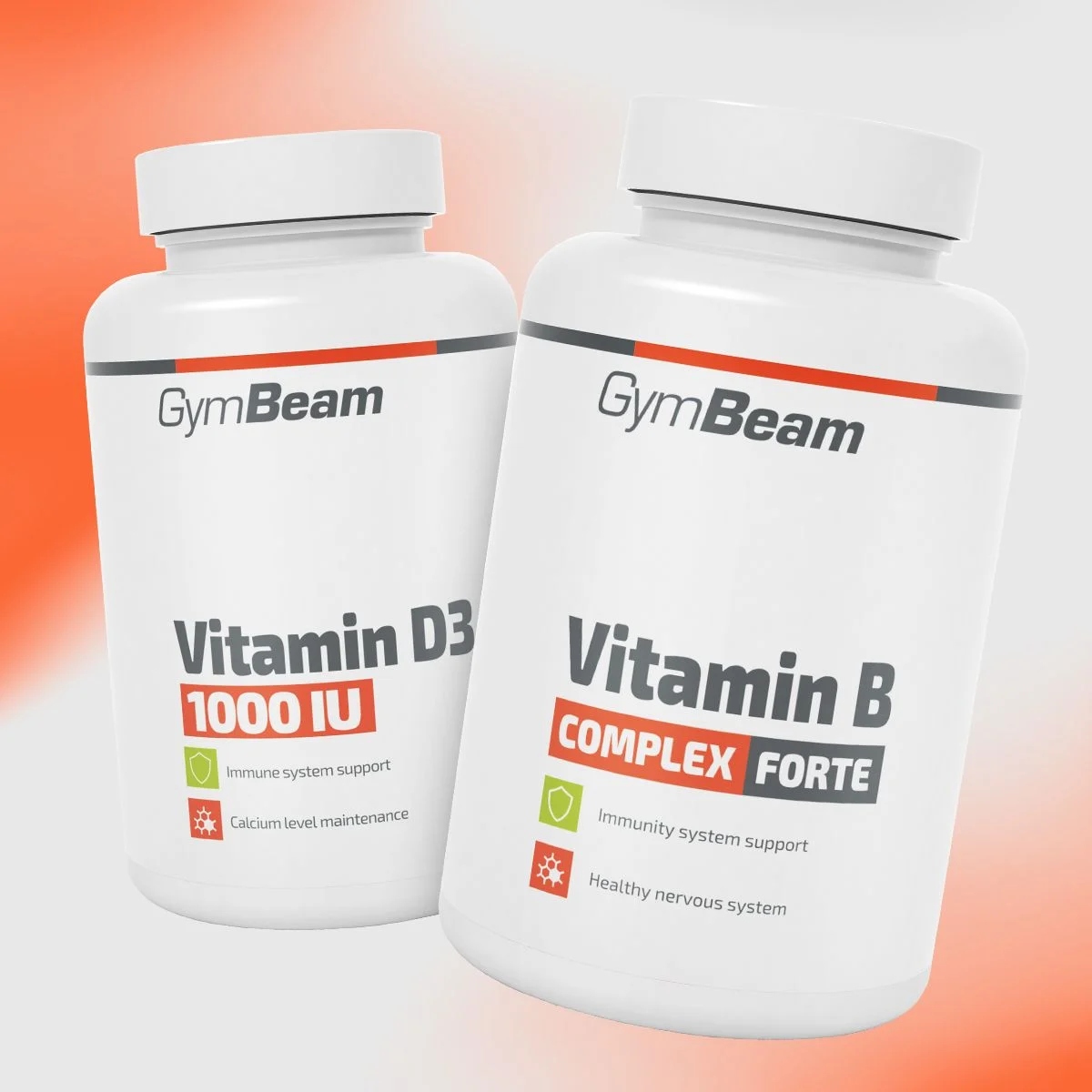 GymBeam Vitamin B Complex Forte kompleks witamin z grupy B 90 tabletek - obrazek 5