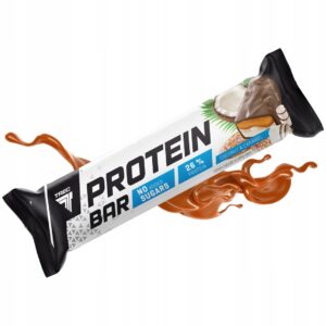 Trec Protein Bar 48g baton białkowy kokosowo karmelowy bez dodatku cukru