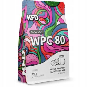 Odżywka białkowa koncentrat białka WPC KFD 750 g śmietankowo mleczny