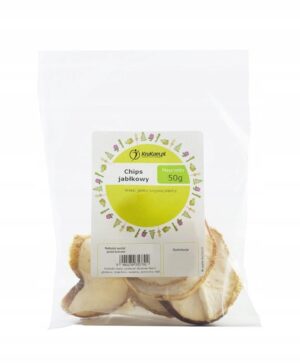 Jabłka Chipsy jabłkowe suszone jabłko 50g KruKam 50 g