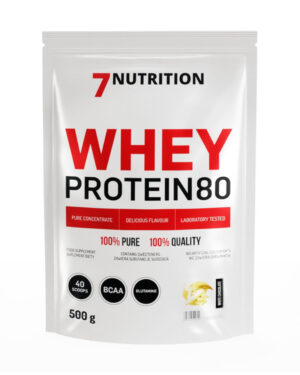 Odżywka białkowa 7Nutrition koncentrat WPC proszek 500 g biała czekolada
