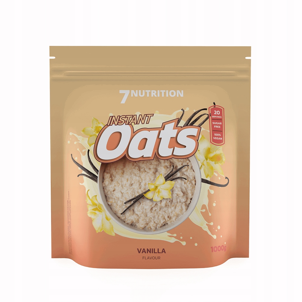 7Nutrition Instant OATS 1000 g Vanilla