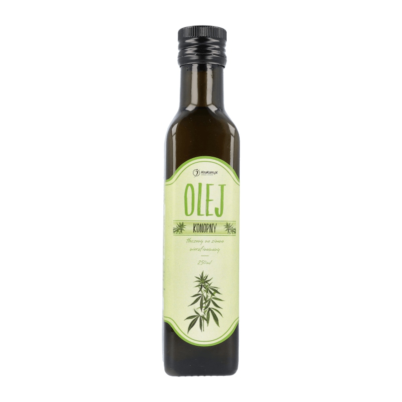 KruKam Olej konopny tłoczony na zimno 250ml