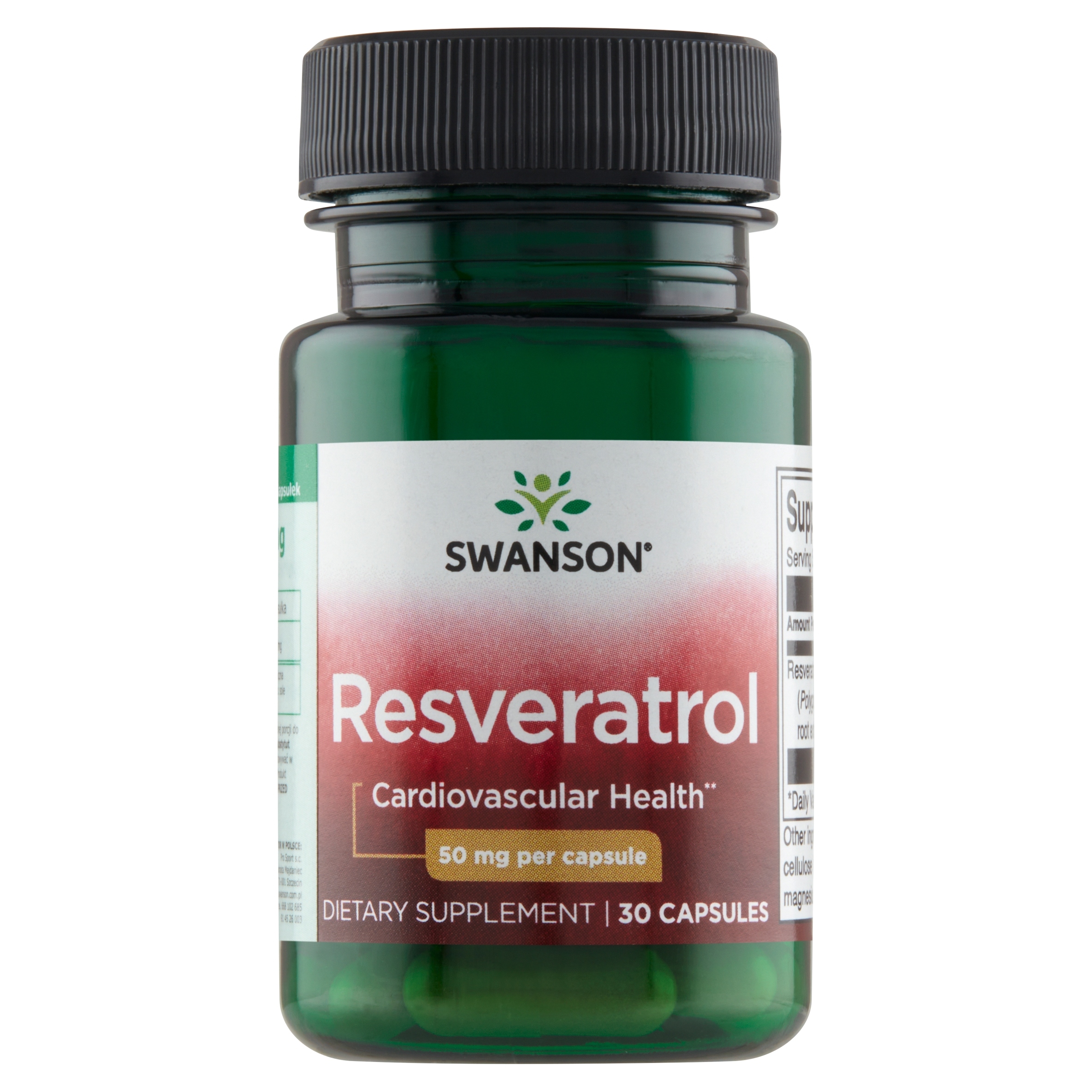 Kapsułki resweratrolu 50 mg Swanson Health Products 30 szt. - obrazek 2