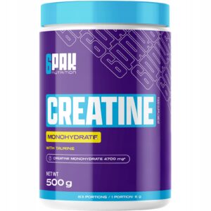 Kreatyna proszek pomarańczowy 6PAK Nutrition 500 g
