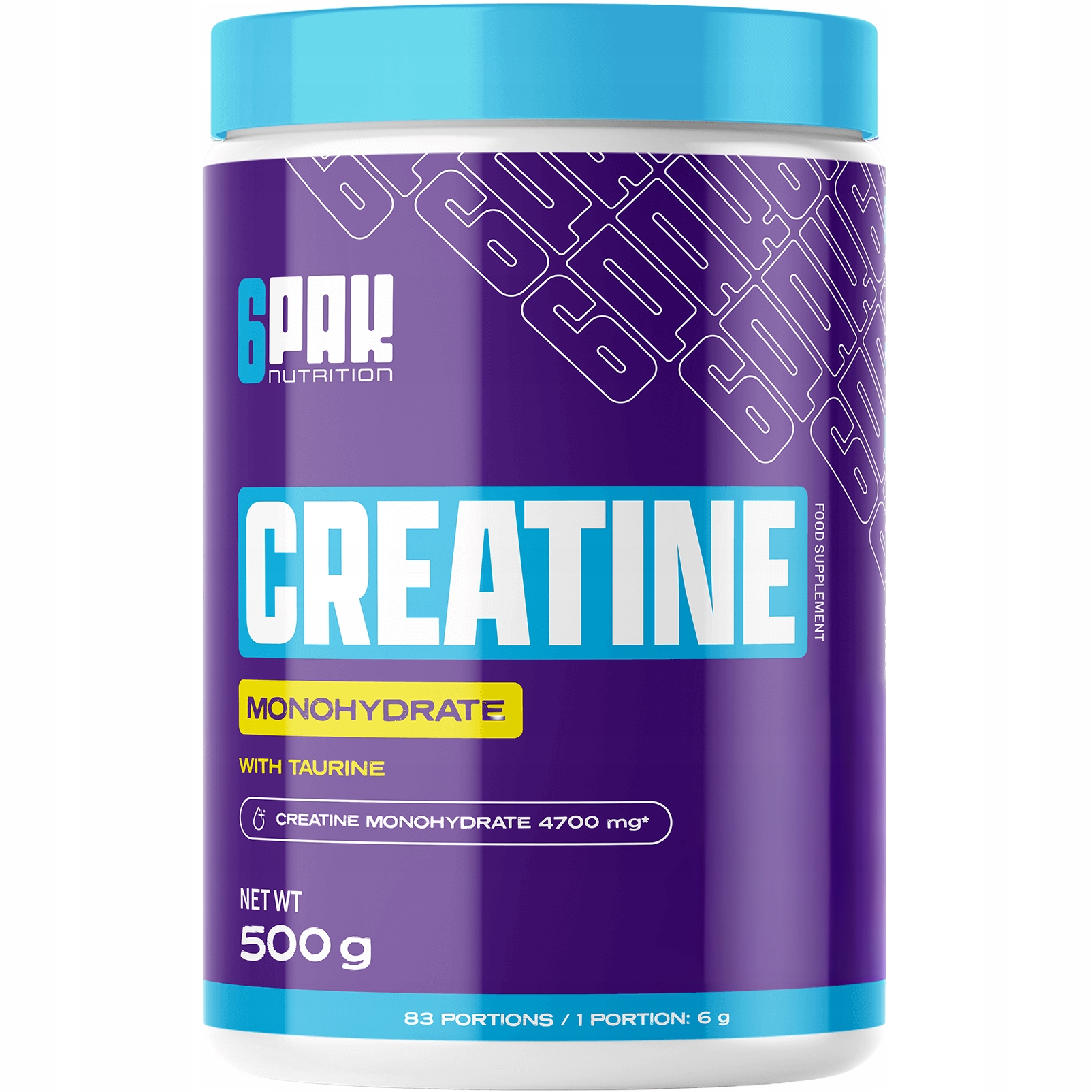 Kreatyna proszek pomarańczowy 6PAK Nutrition 500 g
