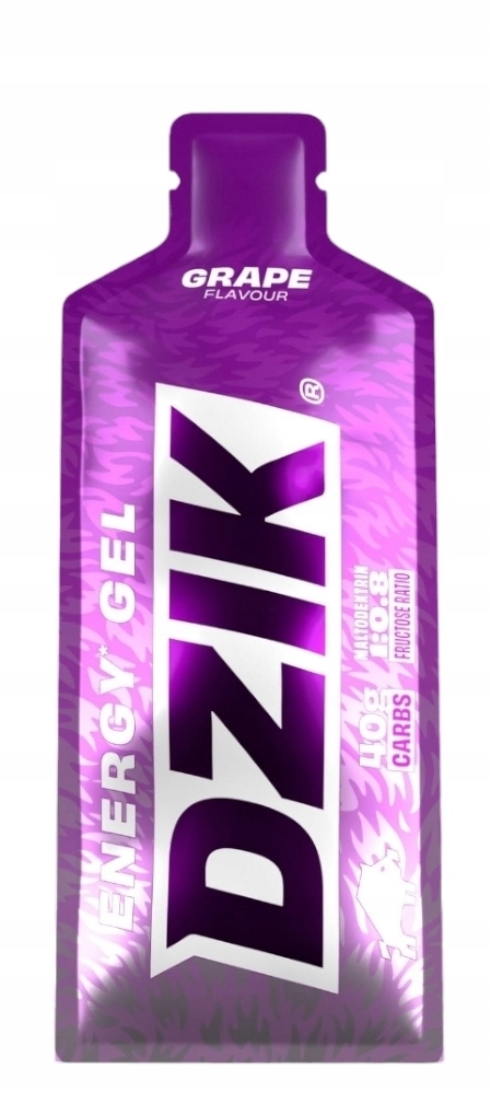 Żel energetyczny DZIK WINOGRONOWY 66g 158kcal - WK DZIK ENERGY GEL GRAPE