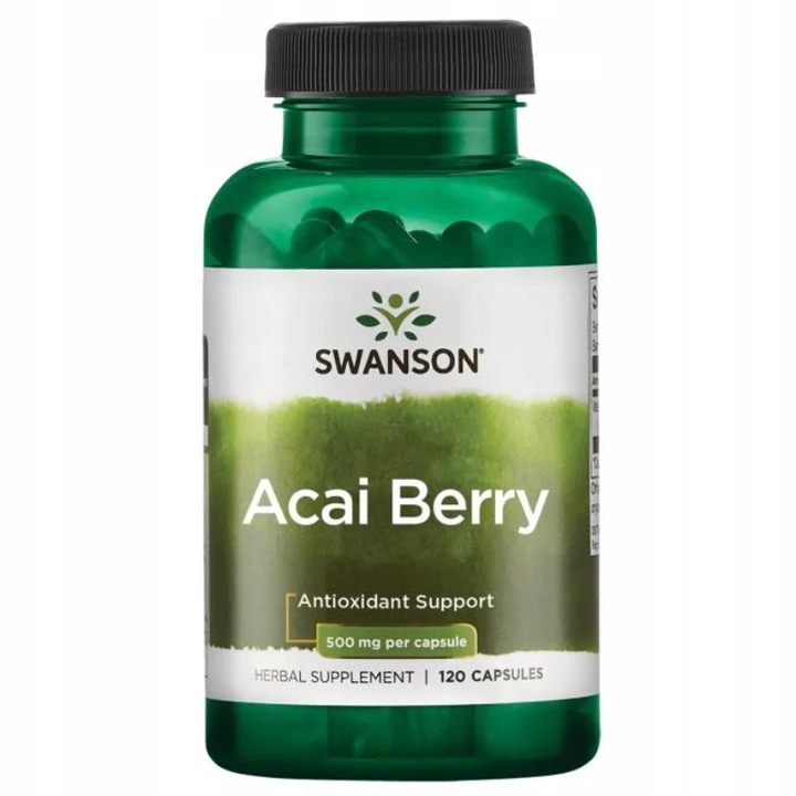 Suplement diety Swanson Health Products kapsułki Acai Berry 120 szt.