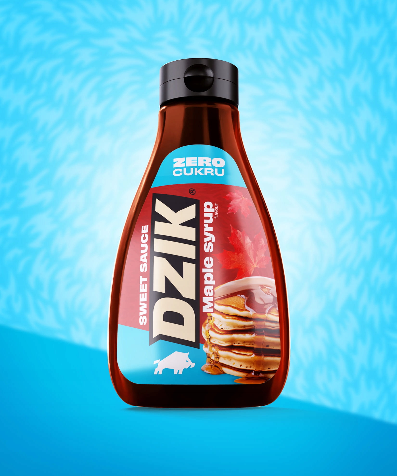 Sos do deserów bez cukru WK Dzik Syrop klonowy 425 ml - obrazek 2