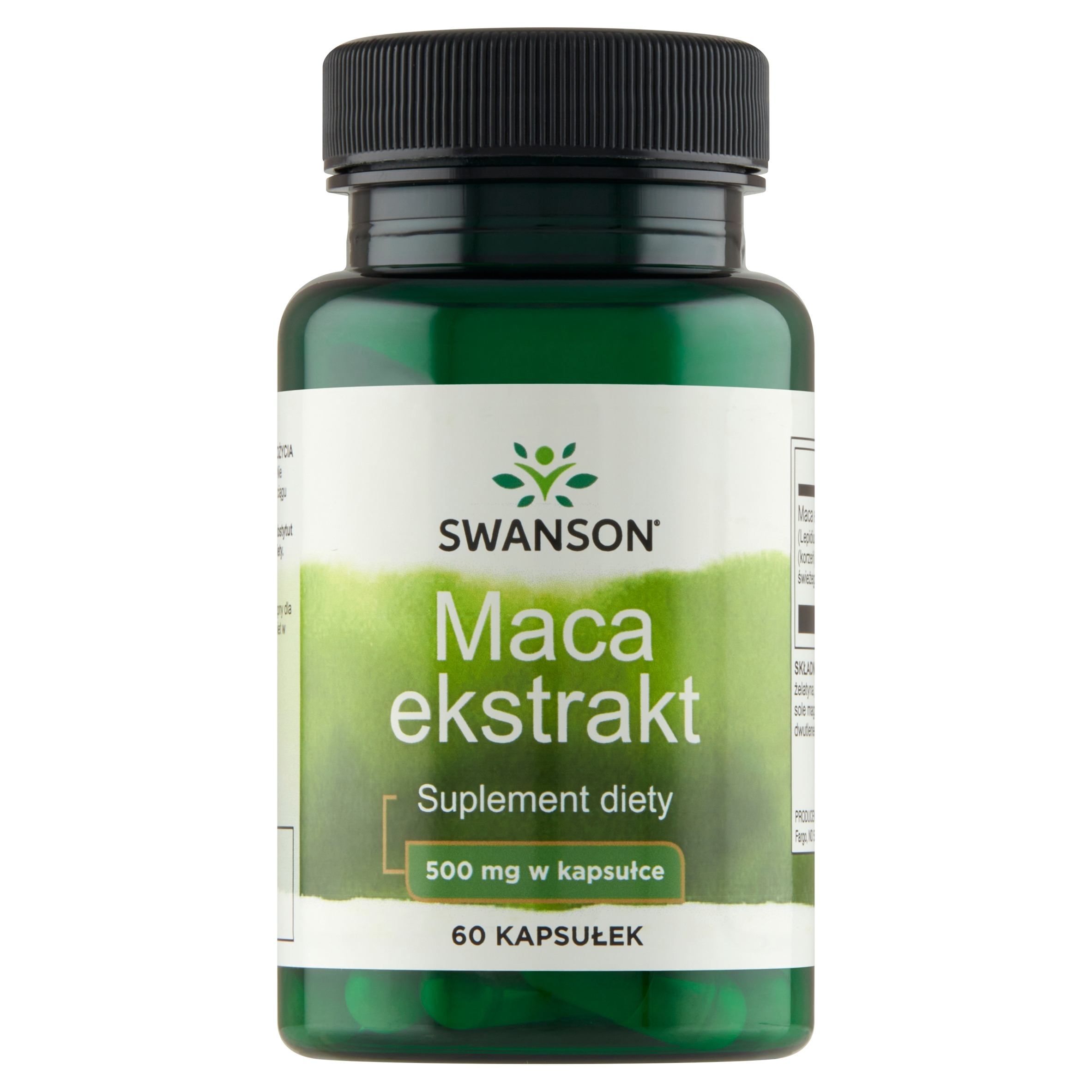 Swanson Maca ekstrakt 500 mg 60 kapsułek