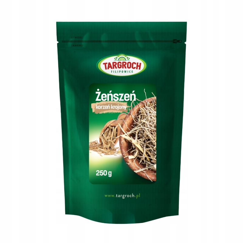 Żeń-szeń korzeń krojony Targroch 250g
