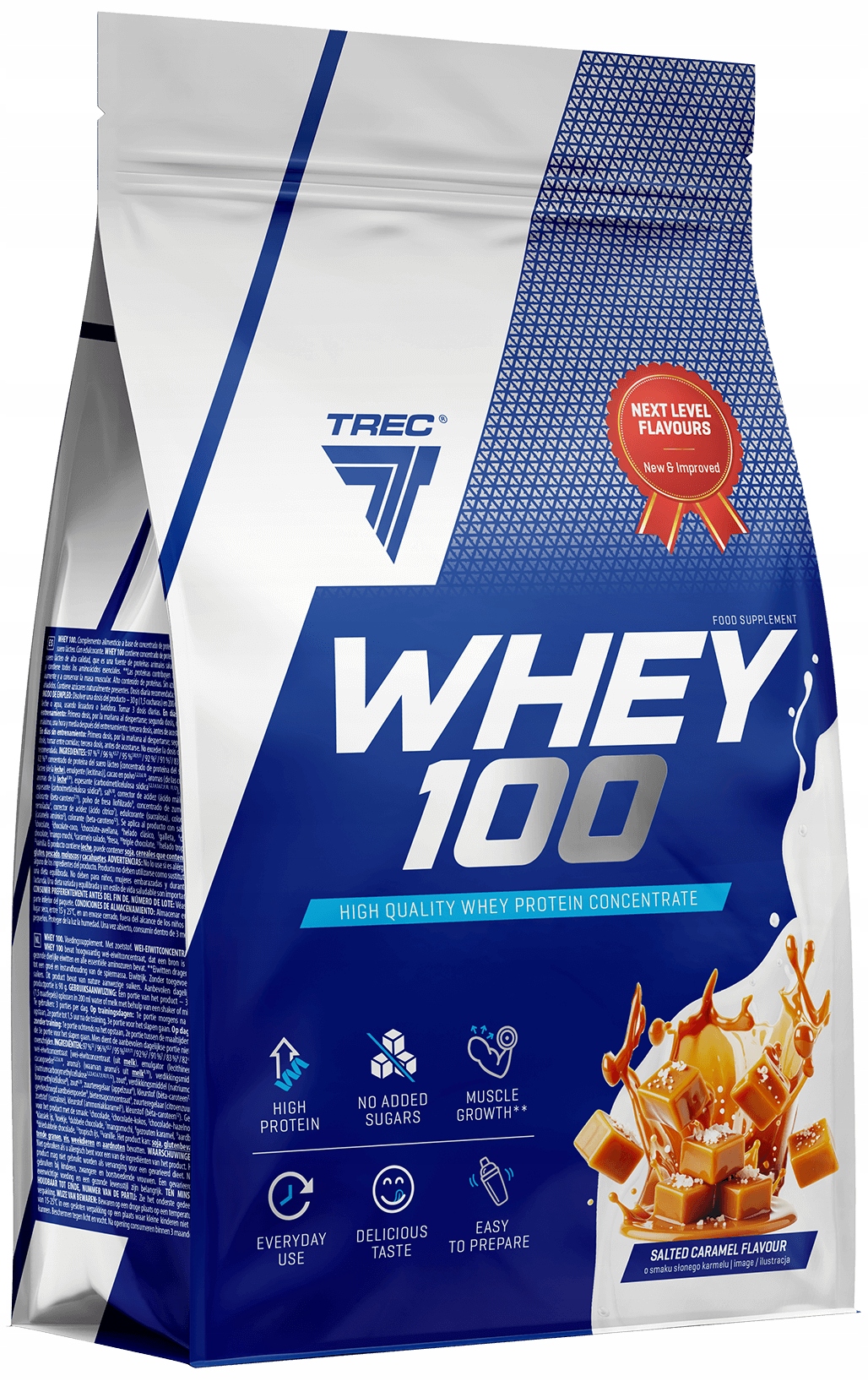Trec Whey 100 700g białko serwatkowe słony karmel