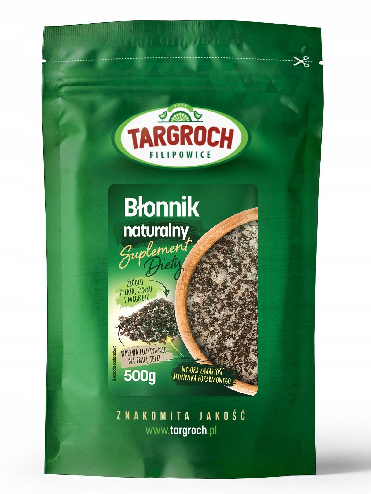 Błonnik naturalny 500 g Targroch - obrazek 4