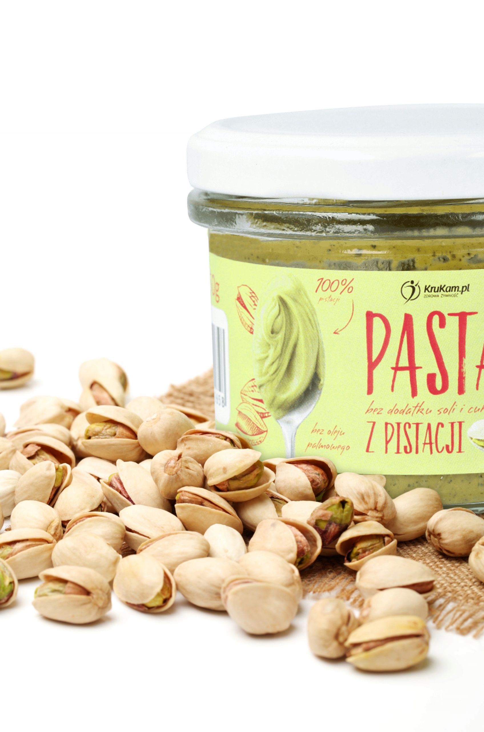 Pasta pistacjowa KruKam 150 g - obrazek 9