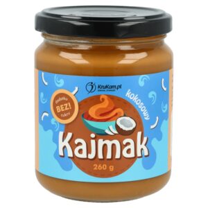 KAJMAK DO CIAST KOKOSOWY BEZ CUKRU 260G-KRUKAM