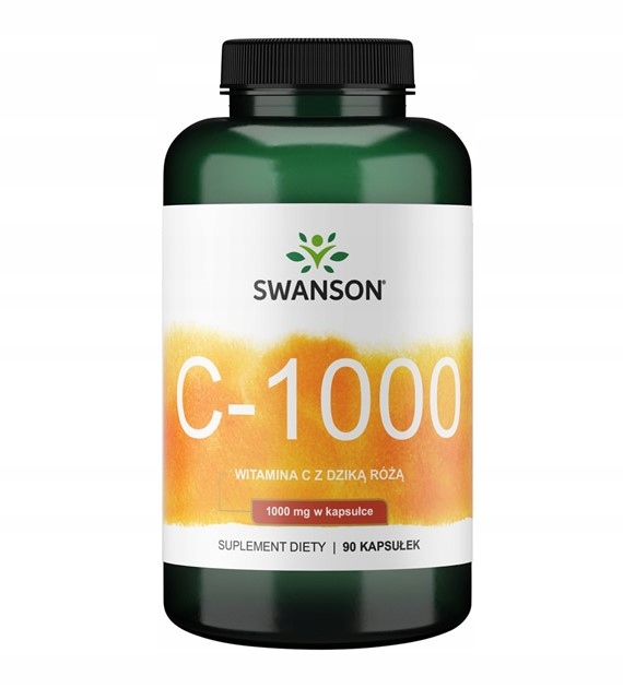 Suplement diety Swanson Health Products Witamina C z dziką różą 90 szt. - obrazek 4