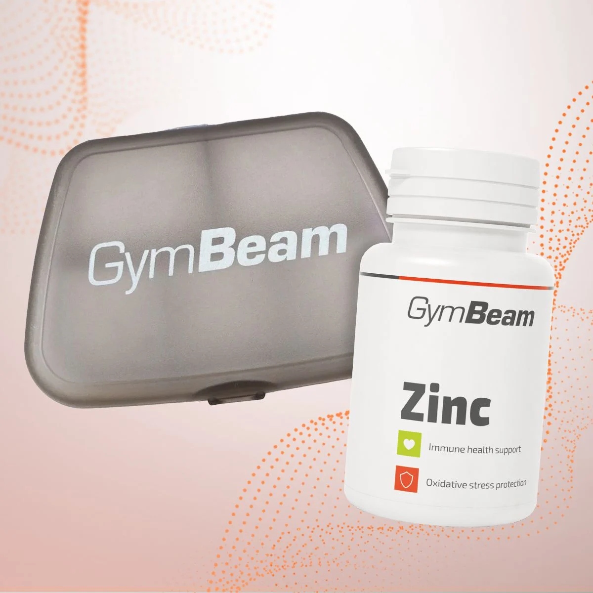 SUPLEMENT CYNK 15 MG ODPORNOŚĆ WŁOSY SKÓRA PAZNOKCIE - GymBeam 180 tab - obrazek 4