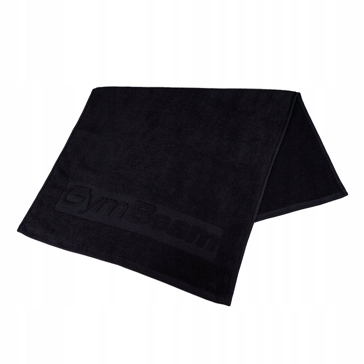 GymBeam Ręcznik Treningowy 100% Bawełna Fitness Siłownia 50x90cm Czarny