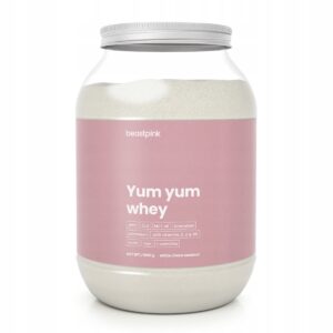 Odżywka białkowa BeastPink proszek 1000 g smak biała czekolada - kokos