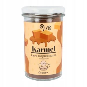 Kawa rozpuszczalna KruKam Kawa rozpuszczalna Karmelowa 130 g