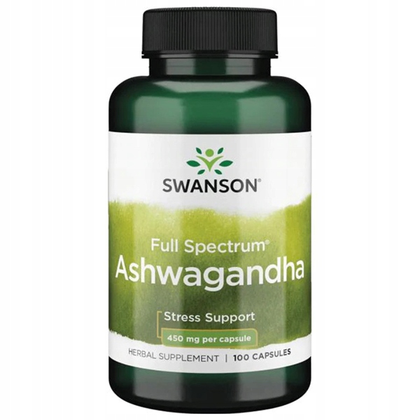 Suplement diety Swanson Health Products Ashwagandha kapsułki 100 szt. - obrazek 5