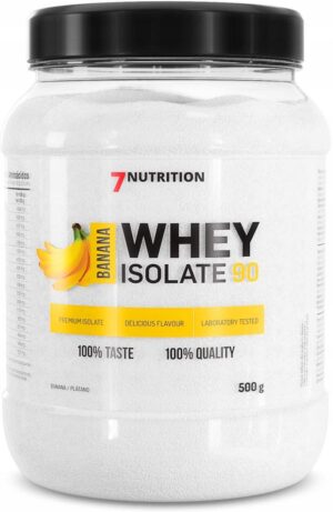 Odżywka białkowa WPI 7nutrition Whey Isolate 90 500 g smak bananowy