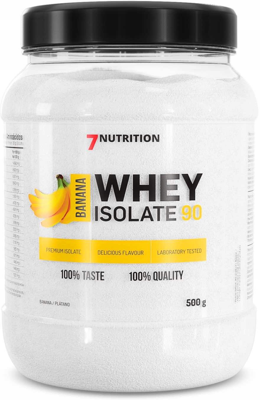 Odżywka białkowa WPI 7nutrition Whey Isolate 90 500 g smak bananowy