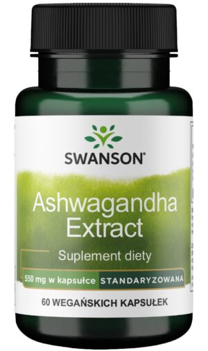 Suplement diety Swanson Health Products Ashwagandha Extract 550 mg 60 szt.