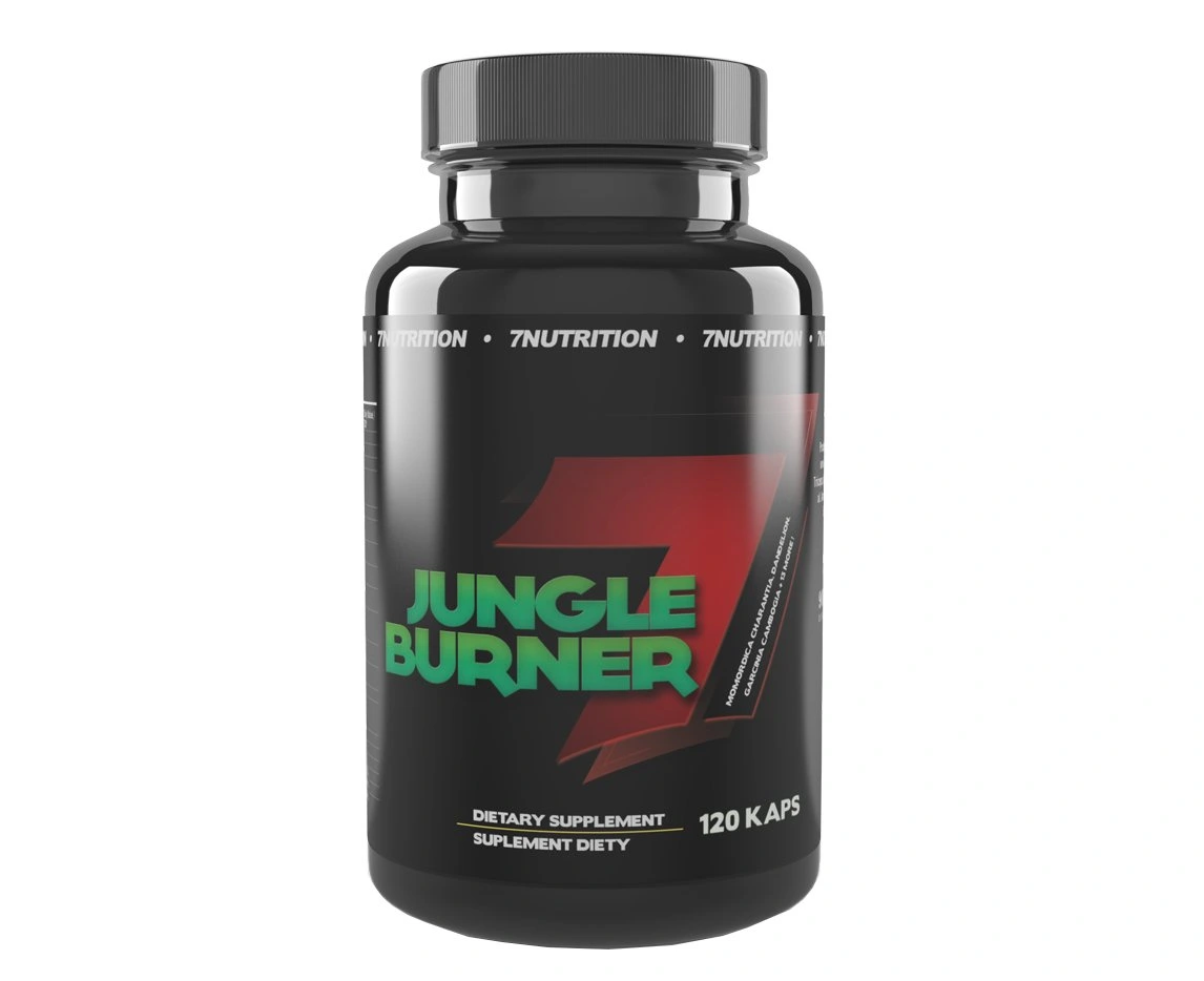 Spalacz tłuszczu kapsułki 7Nutrition Jungle Burner naturalny 120 szt.