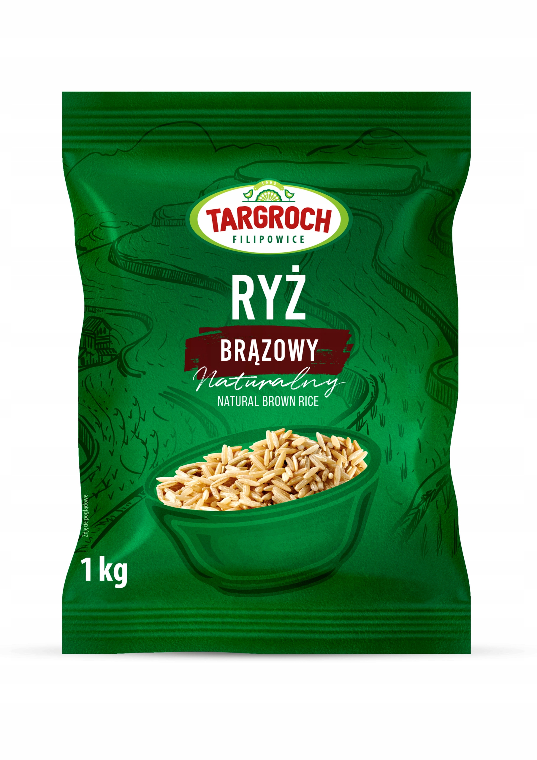 Ryż brązowy Targroch 1 kg