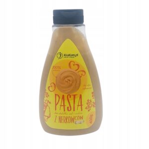 Pasta orzechowa nerkowcowa KruKam 400 g bez cukru, konserwantów, laktozy