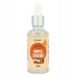 KROPLE SŁODZĄCE 50ML KRUKAM - RUM