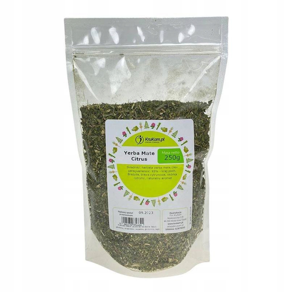 KRUKAM Yerba mate Citrus 250g - obrazek 2