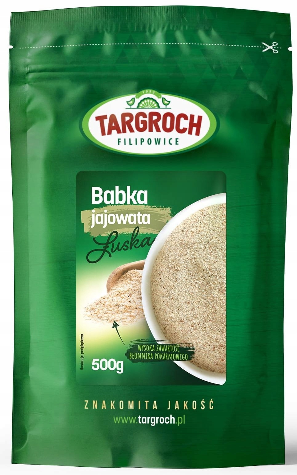 Suplement diety Targroch Babka jajowata łuska 500g