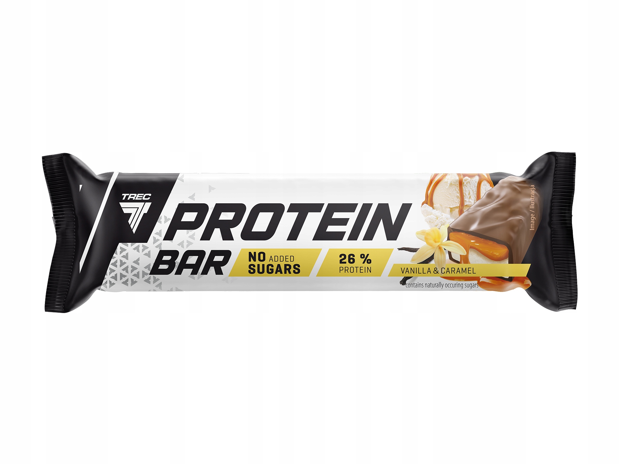 Baton proteinowy Trec Nutrition karmelowo-waniliowy 49 g - obrazek 2