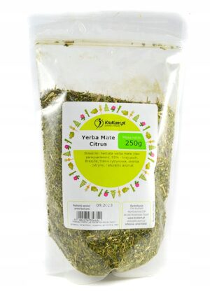 KRUKAM Yerba mate Citrus 250g