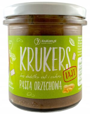 Pasta orzechowy KruKam Krukers Lajt 300 g
