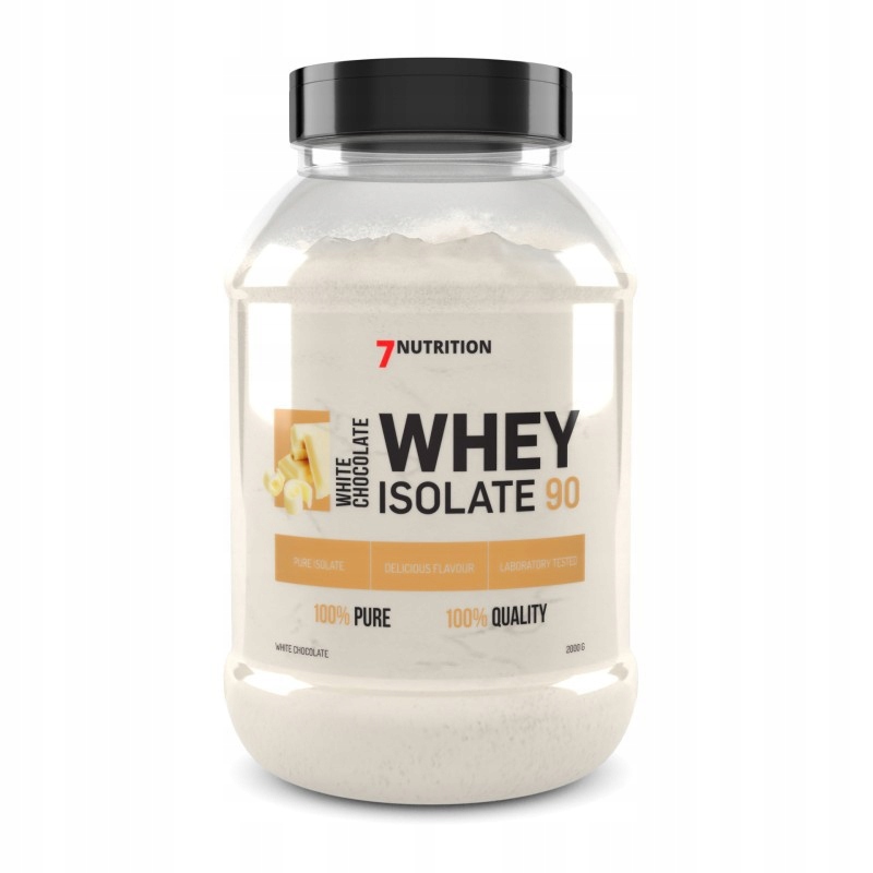 Odżywka białkowa WPI 7Nutrition Whey Isolate 90 biała czekolada 500 g