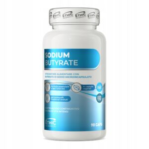Ethic Nutraceutici Sodium Butyrate 90 kapsułek MAŚLAN SODU Zaparcia Jelita