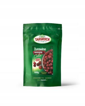 Żurawina suszona cały owoc Targroch 500 g