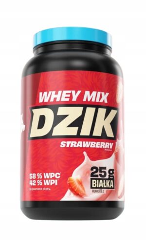 Odżywka białkowa WPC&WPI WHEY MIX DZIK 704g smak TRUSKAWKOWY
